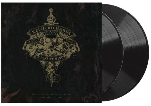 Keith Richards & the X-Pensive Winos - Live At The Hollywood Palladium 180g 2LP (Black Vinyl)