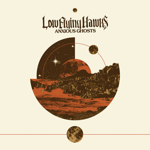 Lowflyinghawks - Anxious Ghosts (Oxblood & Gold Tri-Color)