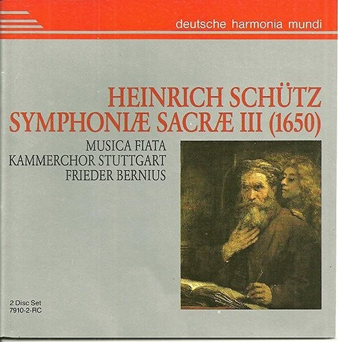 Schutz/ Bernius/ Stuttgart Chamber Choir - Symphoniae Sacrea III