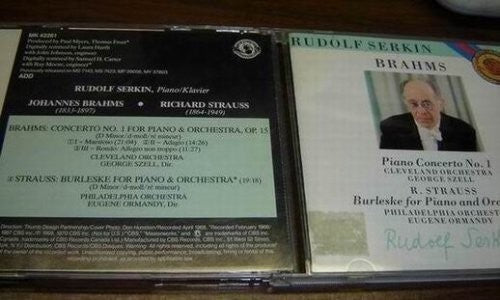 Brahms/ Cleveland Orch/ Szell/ Serkin - Piano Cto No 1 / S