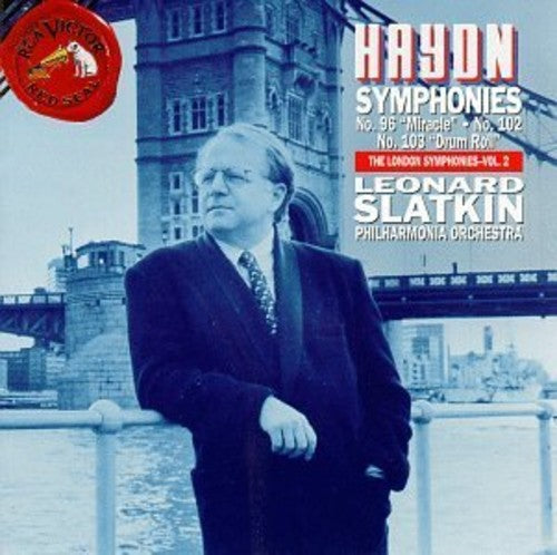 Haydn/ Slatkin/ Philharmonia Orch - London Syms 2