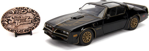 Smokey & The Bandit - Hollywood Rides - 1:24 '77 Pontiac Firebird Die-Cast Car & Replica Buckle