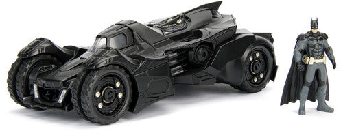 DC Batman: Arkham Knight - 1:24 2015 Batmobile Die-Cast Car & Batman Figure