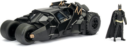 DC Batman: The Dark Knight - 1:24 2008 Batmobile Die-Cast Car & Batman Figure