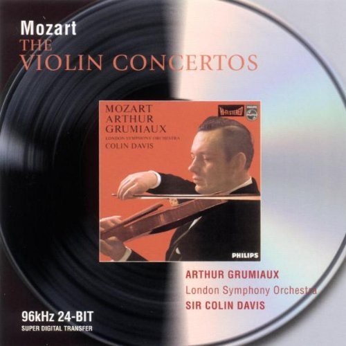 Mozart/ Grumiaux/ London Sym Orch/ Davis - Mozart: VLN Ctos Nos 1 - 5