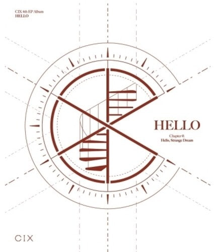 Cix - Hello Chapter O/Hello, Strange Dream (incl. 84pg Photobook, Member Photocard, Photocard Frame, Folded Poster, Illustration Card, Profile Photo Sticker, Film Photo + Polaroid Photo Set)