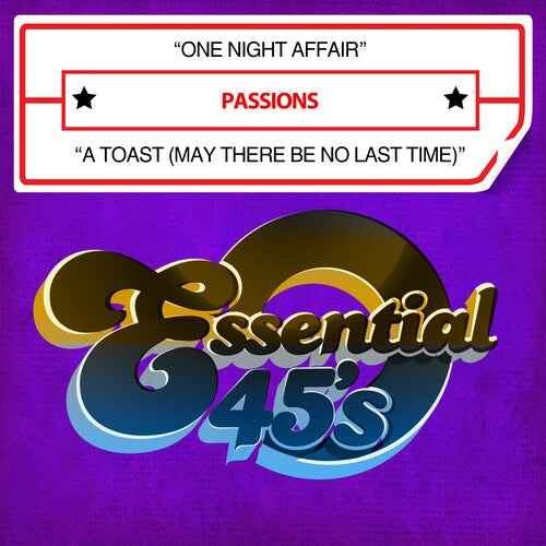 The Passions - One Night Affair / A Toast (May There Be No Last Time) (Digital 45)