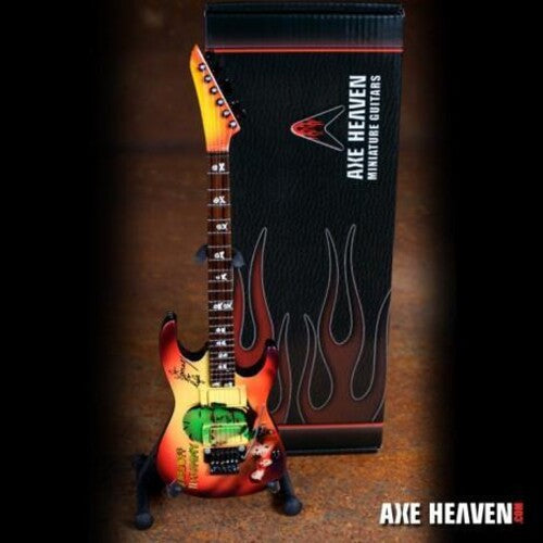 Kirk Hammett Signature Mummy 10 Inch Miniature Guitar Replica Collectible