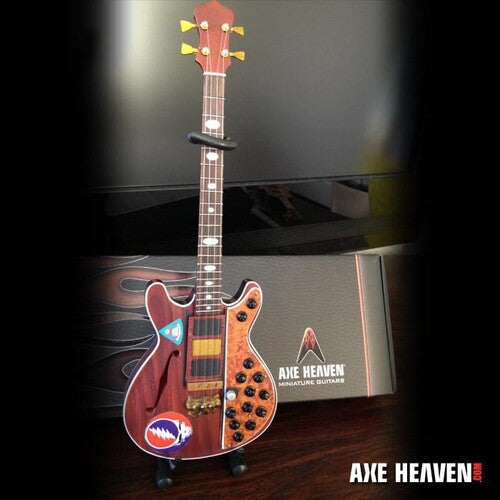 Phil Lesh Steal Your Face 10 Inch Miniature Bass Guitar Replica Collectible
