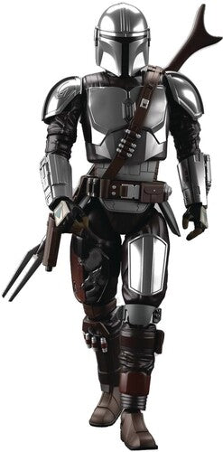 Bandai Hobby - Star Wars - 1/12 The Mandalorian (Beskar Armor) Silver Coating Version Model Kit