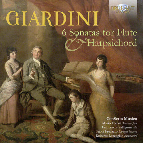 Giardini/ Conserto Musico - 6 Sonatas for Flute