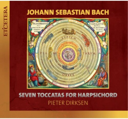 Pieter Dirksen - Js Bach: Seven Toccatas For Harpsichord
