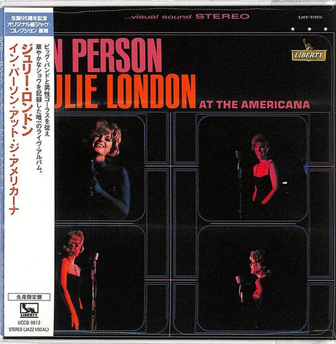 Julie London - In Person At The Americana (Paper Sleeve)