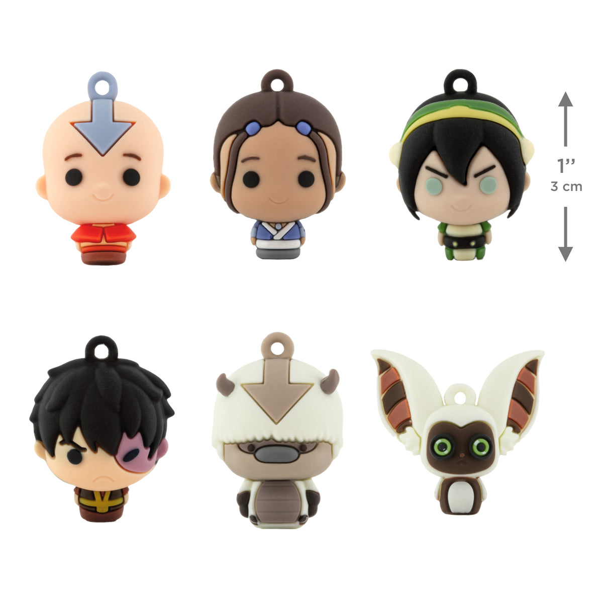 Hallmark Avatar the Last Airbender Mini PVC Ornament Set