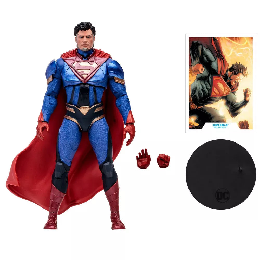 McFarlane Toys DC Comics Injustice 2 Superman 7" Action Figure