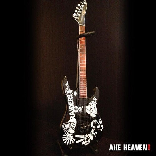 Jeff Hanneman Signature Raiders Tribute 10 Inch Miniature Guitar Replica