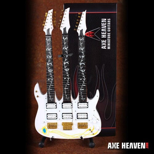 Steve Vai Signature JEM Triple-Neck W/ Seeing Eye Pyramid 10 Inch Miniature Guitar
