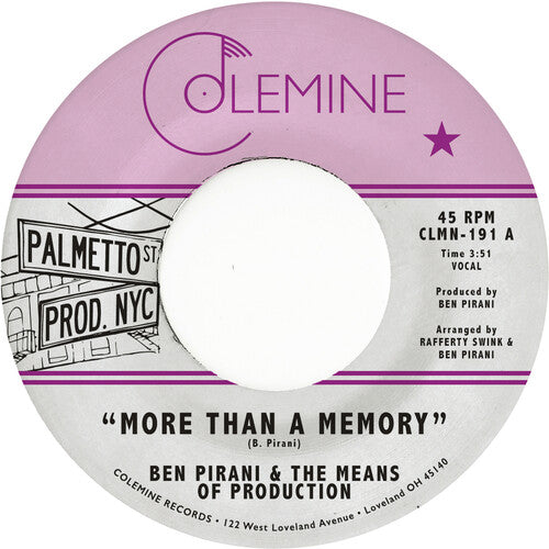 Ben Pirani - More Than A Memory