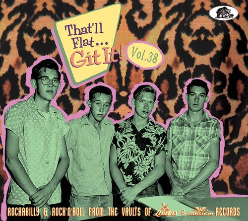 That'Ll Flat Git It! Vol. 38: Rockabilly/ Various - That'll Flat Git It! Vol. 38: Rockabilly & Rock 'n' Roll From The Vault (Various Artists)