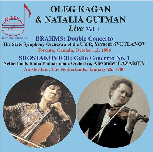 Oleg Kagan Natalia Gutman Svetlanov Lazariev State Symphony Orchestra - Oleg Kagan & Natalia Gutma 1
