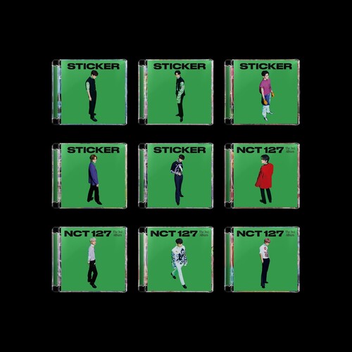 Nct 127 - The 3rd Album Sticker (Jewel Case Ver.) (Random Cover)