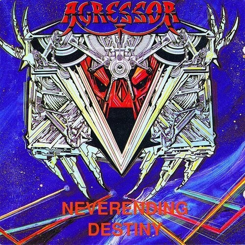 Agressor - Neverending Destiny (Red & Black Marbled Vinyl)