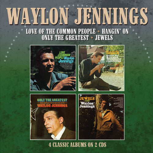Waylon Jennings - Love Of The Common People / Hangin' On / Only The Greatest / Jewels