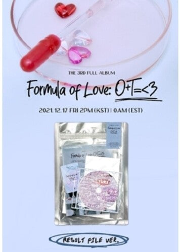 Twice - Formula Of Love: O+T=<3 (Result File Version) (incl. Photobook, Photocard, Twind Photo + Poster)