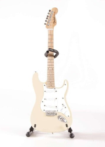 Fender Cream Stratocaster 10 Inch Miniature Guitar Replica Collectible