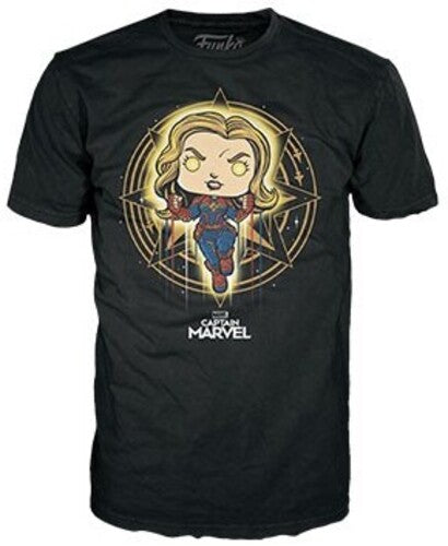 Funko POP! & Tee: Marvel - Captain Marvel 2XL