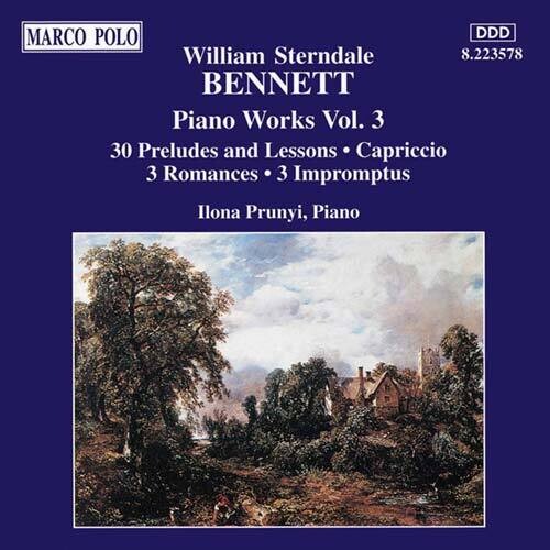 William Bennett Sterndale/ Prunyi - Piano Works-Vol. 3