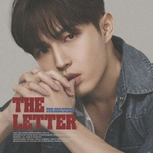 Kim Jae Hwan - The Letter (incl. 72pg Photobook, Photocard, Accordion Postcard, 4-Cut Photo Card, Large Photocard + 2 Lyrics Sticker)