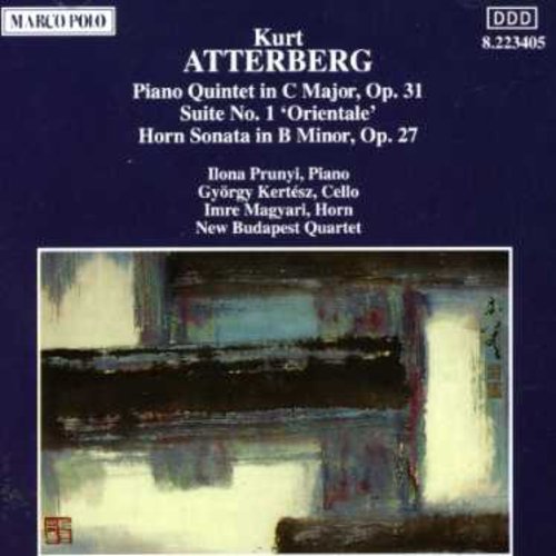 New Budapest Quartet/ Atterberg - QNT Pno/Ste 1/Son HN