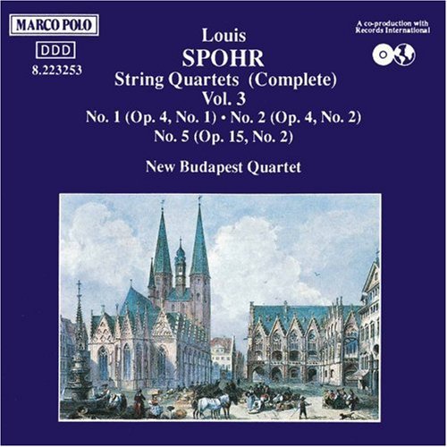 Spohr/ New Budapest Quartet - Vol. 3-STR Quartets