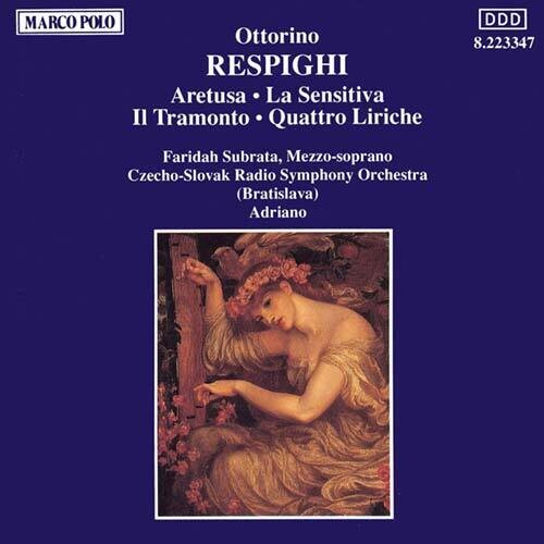 Respighi/ Adriano/ Cssr Po - Aretusa/Sensitiva/Tramonto/Qua