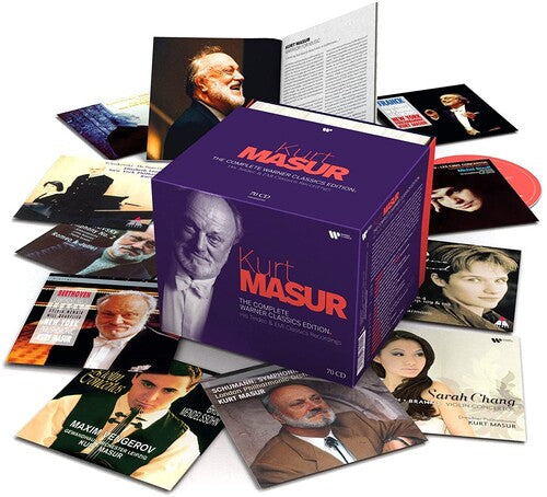 Kurt Masur - Kurt Masur: The Complete Warner Classics Edition - His Teldec & EMI Classics Recordings (70 CD)