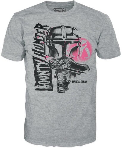 FUNKO BOXED TEE: Star Wars - The Mandalorian - Mando- L