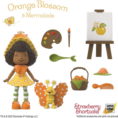 Boss Fight Studio - Strawberry Shortcake - Orange Blossom & Marmalade Action Figure