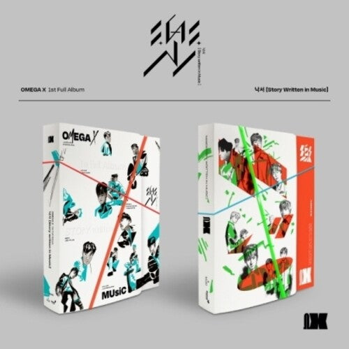 Omega X - Story Written In Music - incl. 112pg Photobook, Bookmark, Hologram Photocard, Unit Photocard + Poster