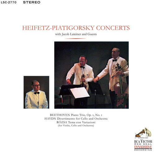 Jascha Heifetz - Heifetz - Piatigorsky Concerts