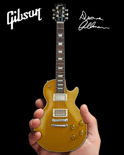 Duane Allman Gibson 1957 Les Paul Goldtop 10 Inch Miniature Guitar Replica