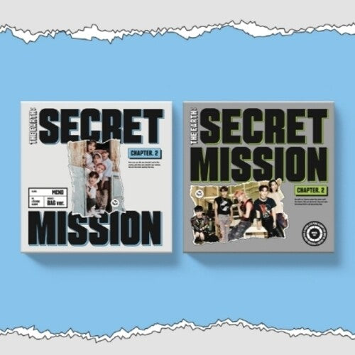McNd - Earth: Secret Mission - Chapter 2 - Random Cover - incl. Photo Book, Sticker, ID Card, Selfie Photo Card, Figure Photo Card + Poster