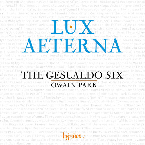 Gesualdo Six/ Owain Park - Lux aeterna