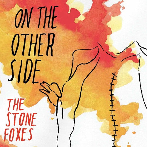 Stone Foxes - On The Other Side - Yellow Orange Swirl