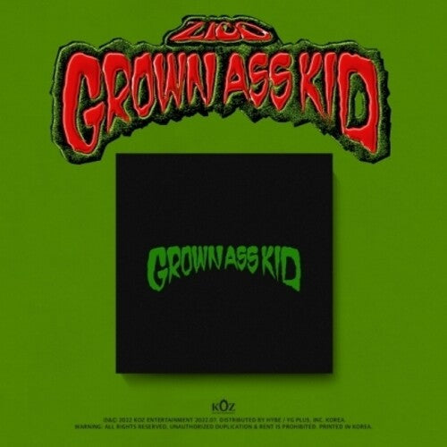 Zico - Grown Ass Kid - incl. 48pg Photo Book, Zimoticon Sticker + Poster