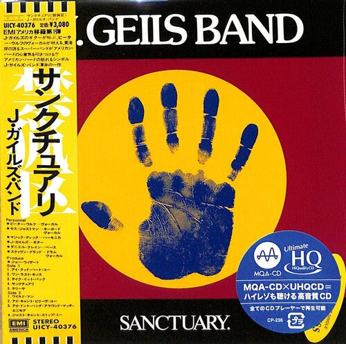 J Geils Band - Sanctuary - MQA x UHQCD - Paper Sleeve