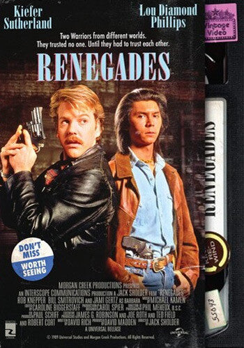 Renegades VHS