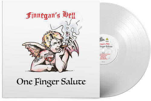 Finnegan's Hell - One Finger Salute - White