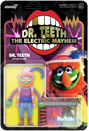 Super7 - Muppets ReAction Figures Wave 1 - Electric Mayhem Band - Dr Teeth