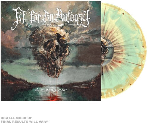 Fit for an Autopsy - The Sea of Tragic Beasts - Yellow, Mint & Orange Splatter